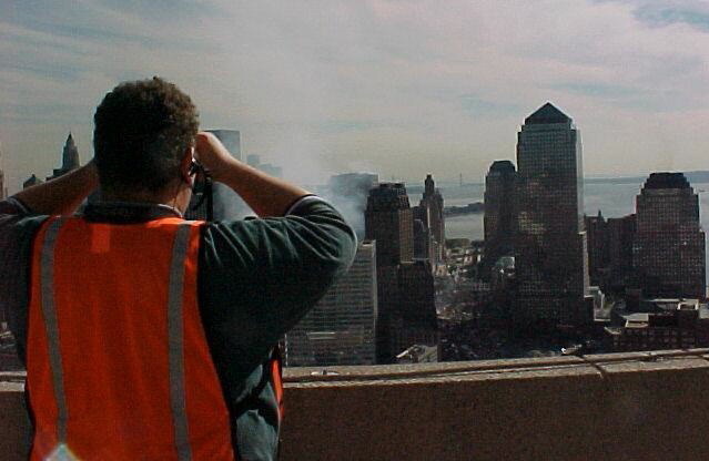 Portable cell sites on lower Manhatten