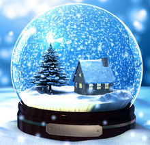 Product review example for a snow globe