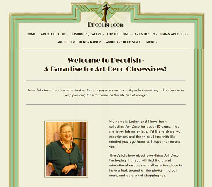 Decolish website