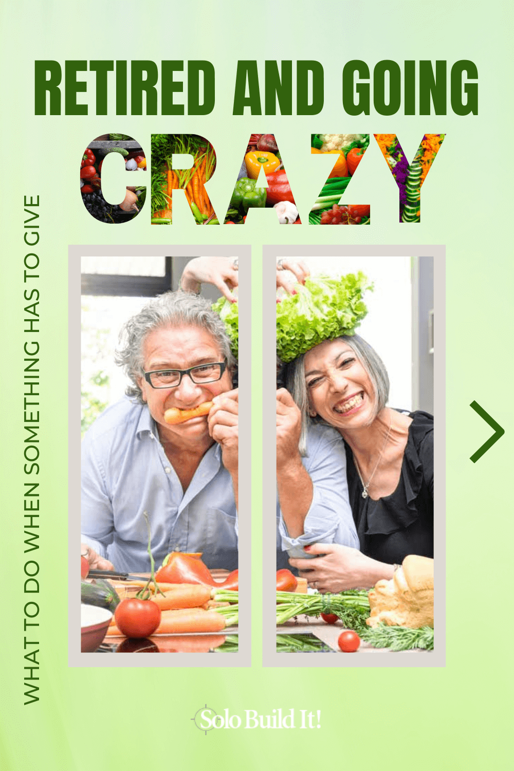 Retired And Going Crazy! Find New Purpose and Thrive