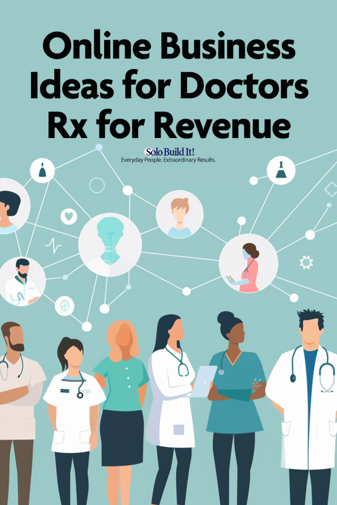 online business ideas for doctors side hustles